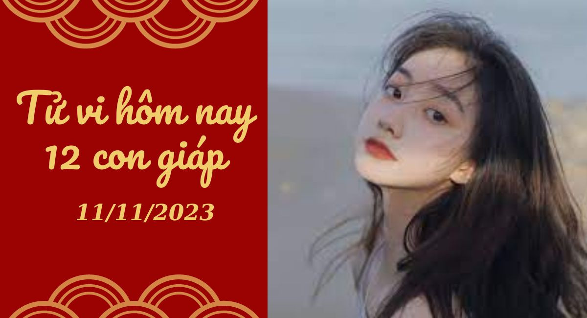  Tử vi hôm nay 11/11/2023 của 12 con giáp: Tý đột phá, Tuất khó khăn
