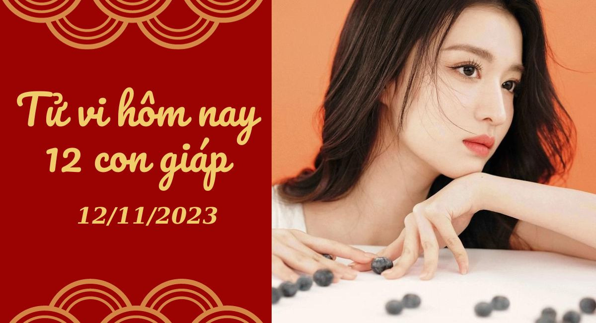 Tử vi hôm nay 12/11/2023 của 12 con giáp: Tý hỗn độn, Hợi thách thức