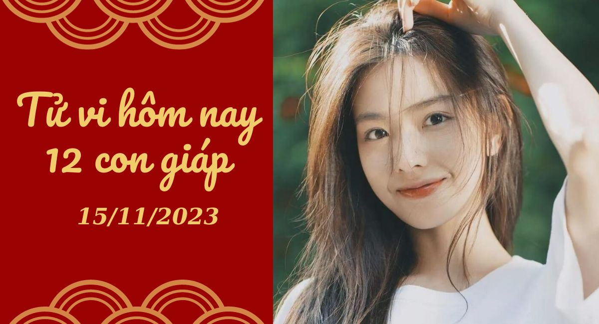Tử vi hôm nay 15/11/2023 của 12 con giáp: Tý phát triển, Sửu thuận lợi