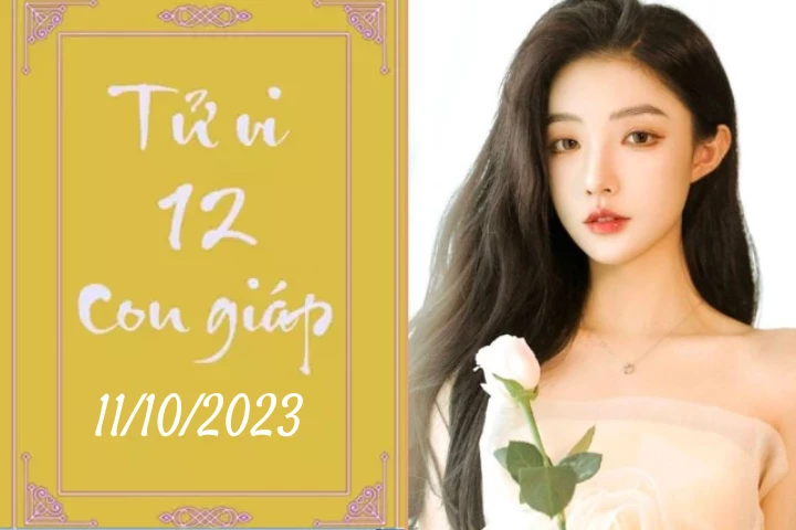 Tử vi hôm nay 12 con giáp thứ 4 ngày 11/10/2023 Thìn Tiêu Hao Tài Sản