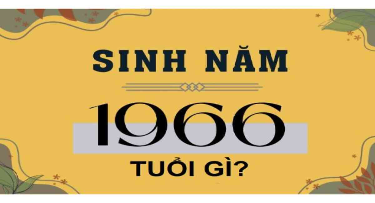 1966 tuổi gì? Khám phá cung mệnh, bí ẩn tử vi phong thủy của người sinh năm 1966
