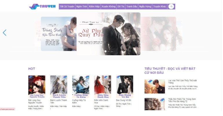 Trùm Truyện - Nơi Trang Sách Kể Lên Những Giấc Mơ