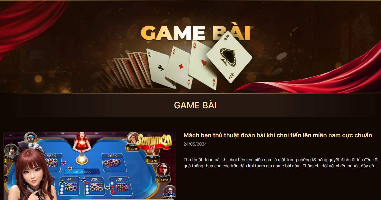 Sunwin cổng game đổi thưởng siêu hấp dẫn